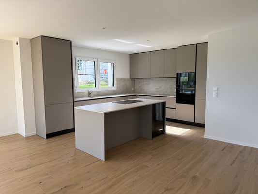 FABINHA SA, projet neuf deux villas, avec pose de carrelage, sanitaire