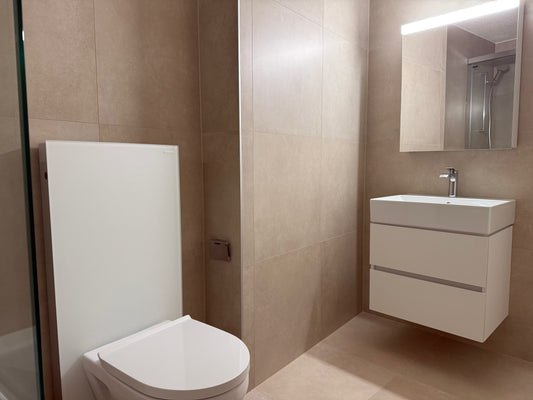 FABINHA SA, projet rénovation légère d'un appartement à Renens avec pose de carrelage, sanitaire