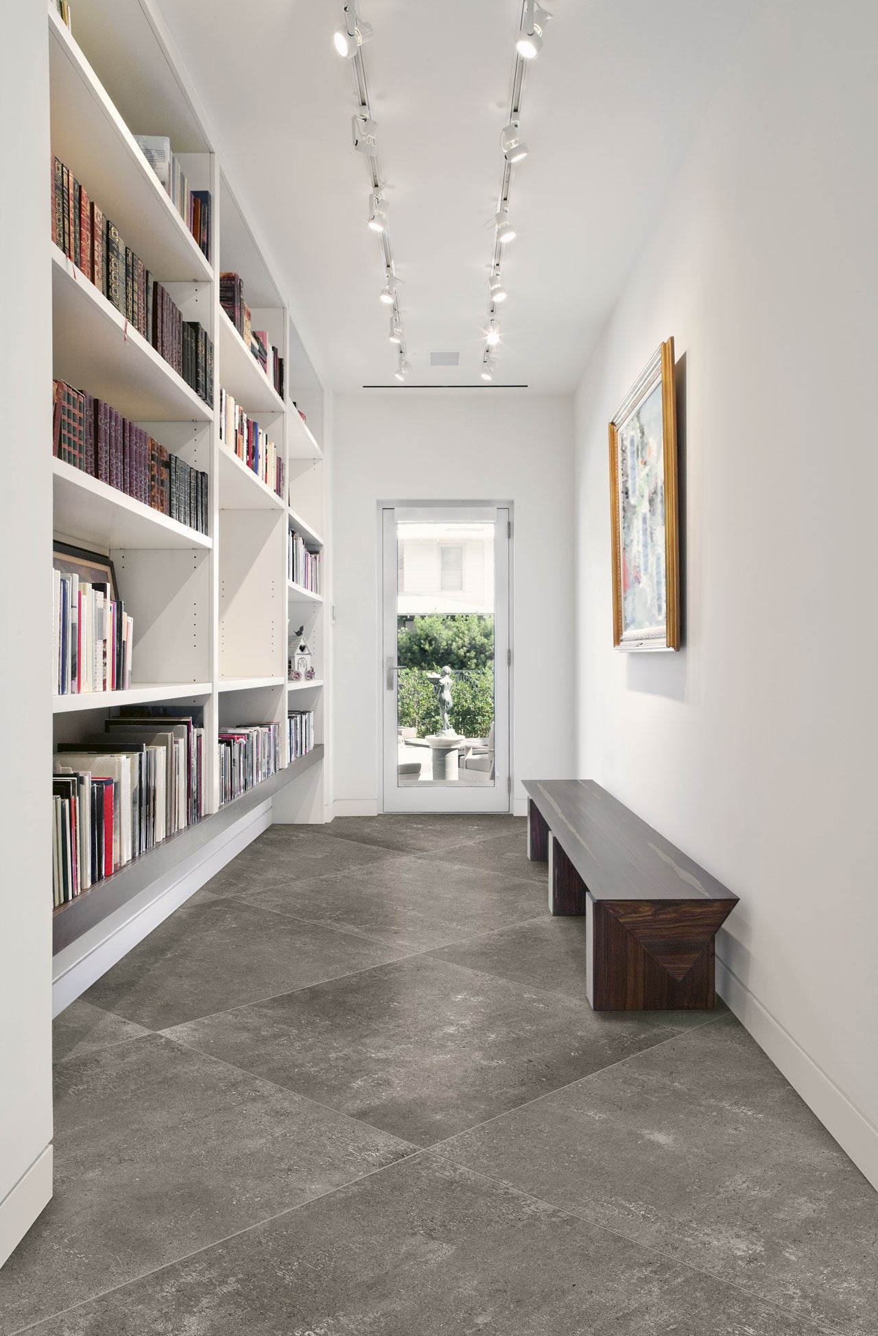 Piastrella VERDE - Matrix – Gres Porcellanato Effetto Cemento Spatolato Moderno