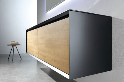 Fabinha-renovation-maison-travaux-avant-apres-construction-fabinhasa-salledebain-luxe-beige-carrelage-douche-moderne-3D-salon-cuisine-salleàmanger-meuble-luxe-moderne-miroir-chêne-black-wc
