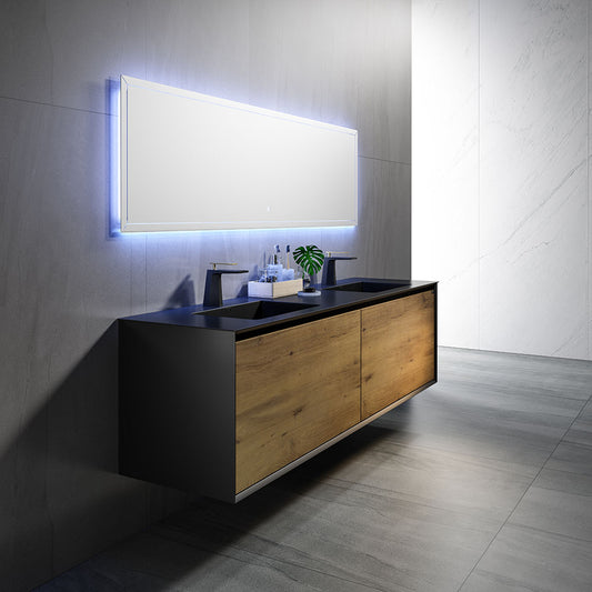 Fabinha-renovation-maison-travaux-avant-apres-construction-fabinhasa-salledebain-luxe-beige-carrelage-douche-moderne-3D-salon-cuisine-salleàmanger-meuble-luxe-moderne-miroir-chêne-black